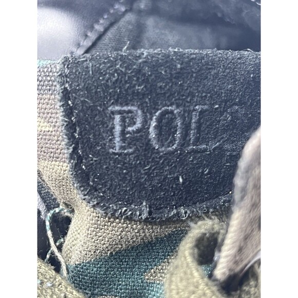 Polo Ralph Lauren Solomon Embroidered Camouflage Sneakers Men Size 7.5 D main image 15